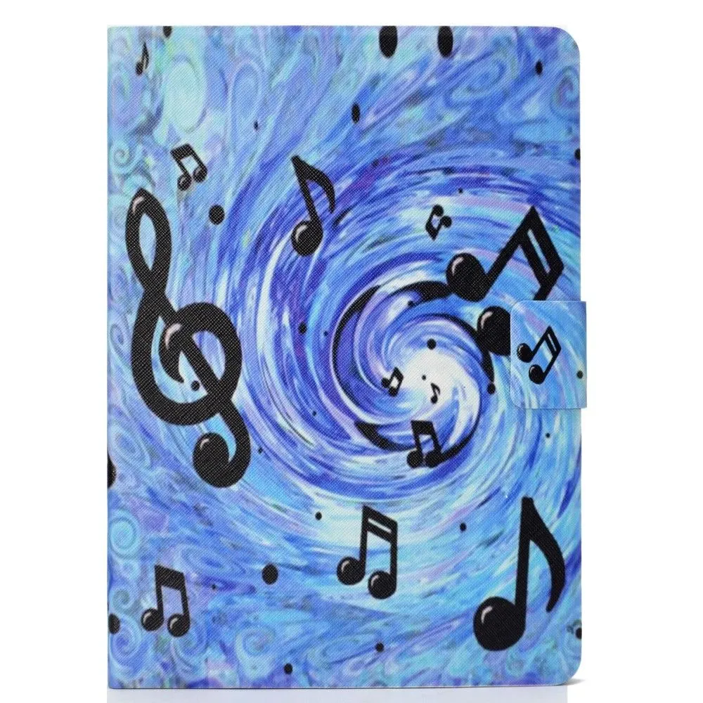 iPad Pro 11 (2021) / Air (2020) beautiful pattern leather flip case - Music Symbol