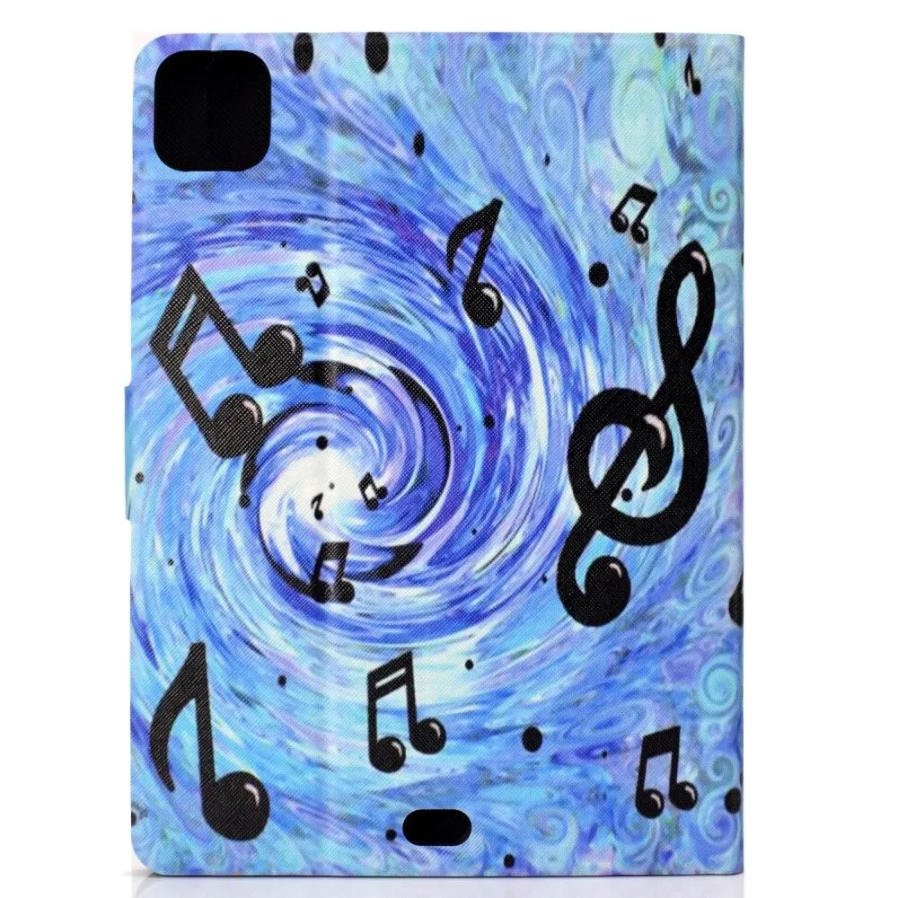 iPad Pro 11 (2021) / Air (2020) beautiful pattern leather flip case - Music Symbol