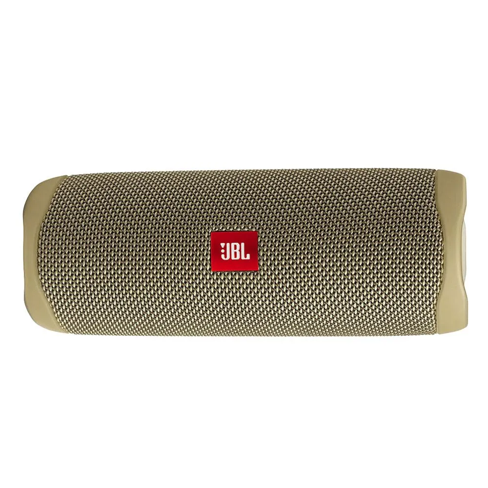 JBL FLIP 5 Portable Waterproof Bluetooth Speaker - Sand with Case