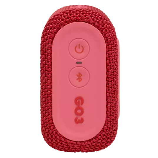 JBL GO 3 Portable Bluetooth Speaker (Red)