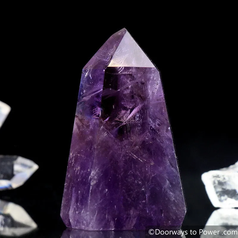 John of God Amethyst Devic Temple Casa Crystal Point 'Manifest Spirit'