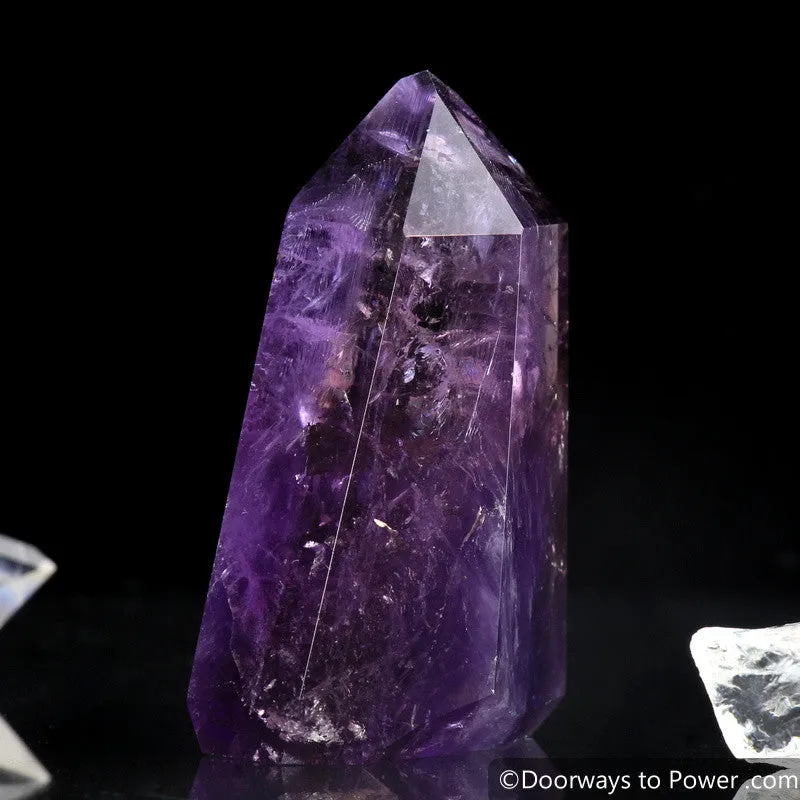 John of God Amethyst Devic Temple Casa Crystal Point 'Manifest Spirit'