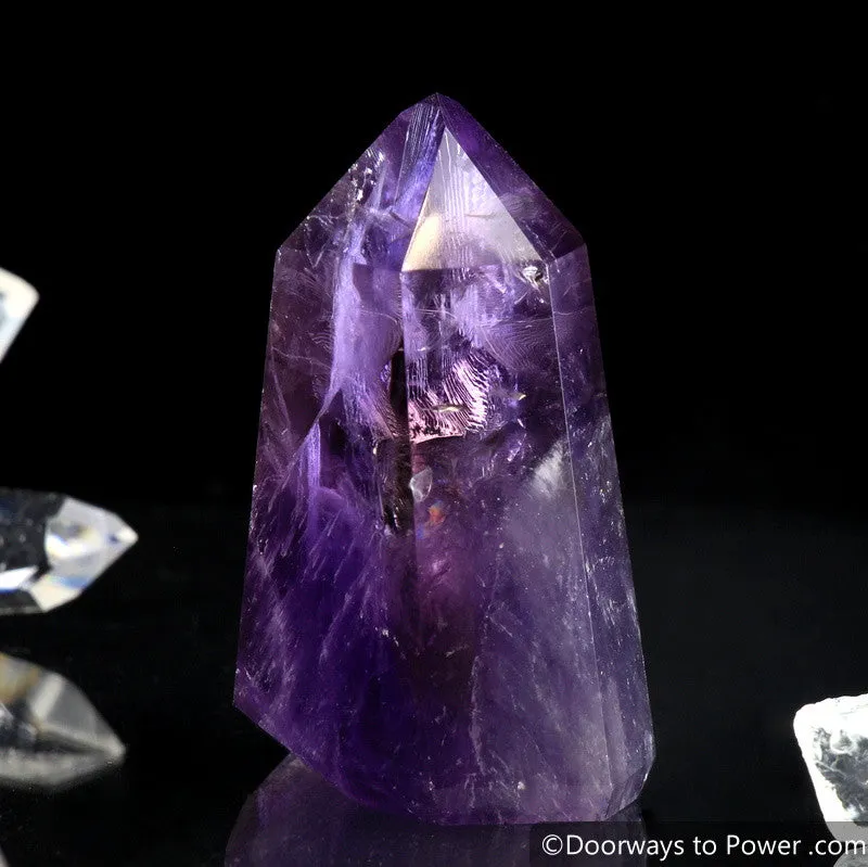 John of God Amethyst Devic Temple Casa Crystal Point 'Manifest Spirit'