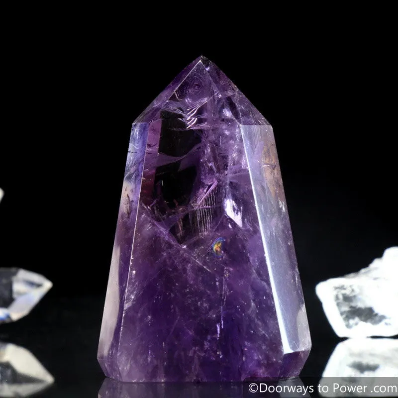 John of God Amethyst Devic Temple Casa Crystal Point 'Manifest Spirit'