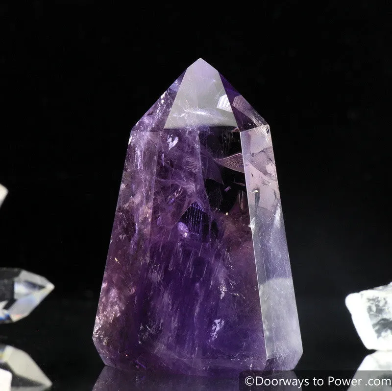 John of God Amethyst Devic Temple Casa Crystal Point 'Manifest Spirit'