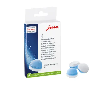 Jura 3-Phase Cleaning Tablets, 6 Pack