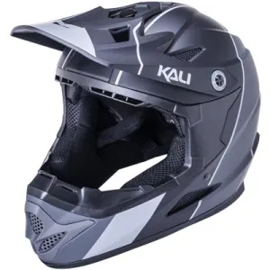 Kali,Zoka, Stripe, L Matte Black/Gray Zoka  Helmets