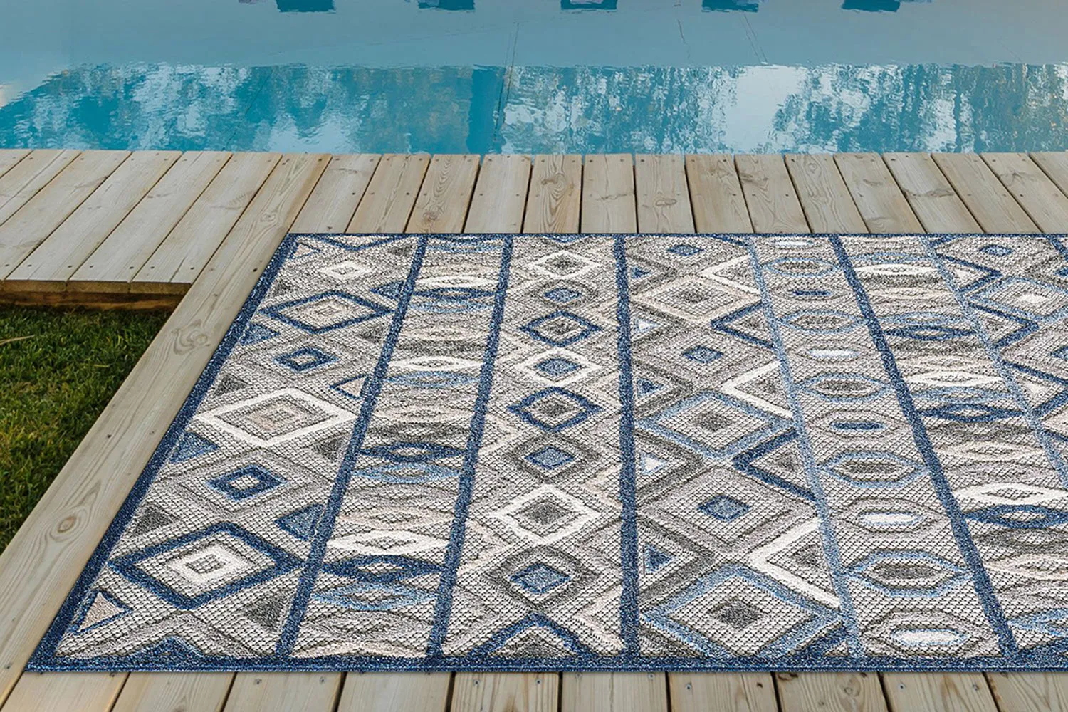 KAS Calla Aztec Indoor/Outdoor Rug