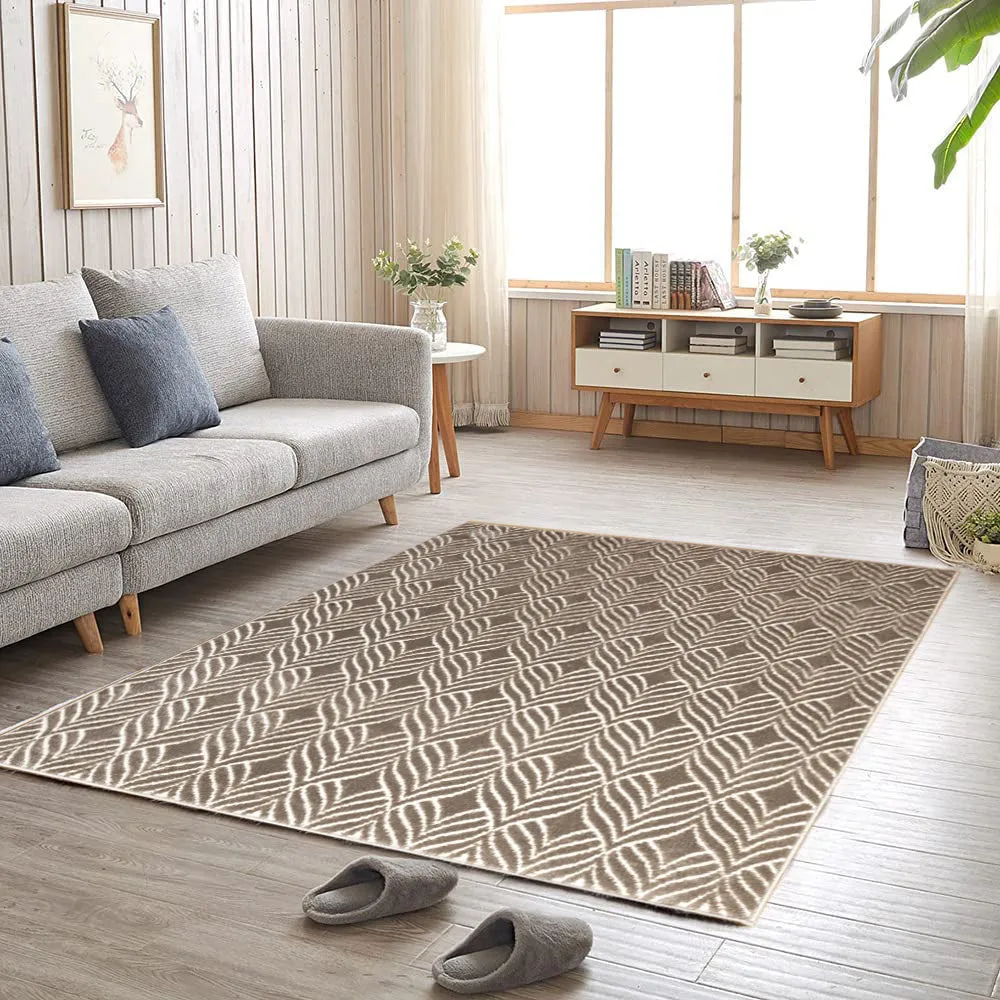 Large Area Rug,Delicate Soft Touch Rug-Grey 160x230cm