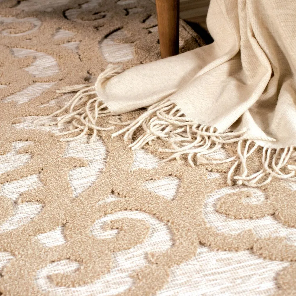 Larissa | Large Super Soft Textured Area Rug (7'9" x 10'10")