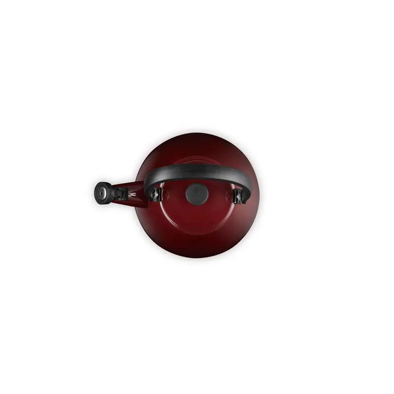 Le Creuset Kone Kettle with Fixed Whistle 1.6 litre Garnet