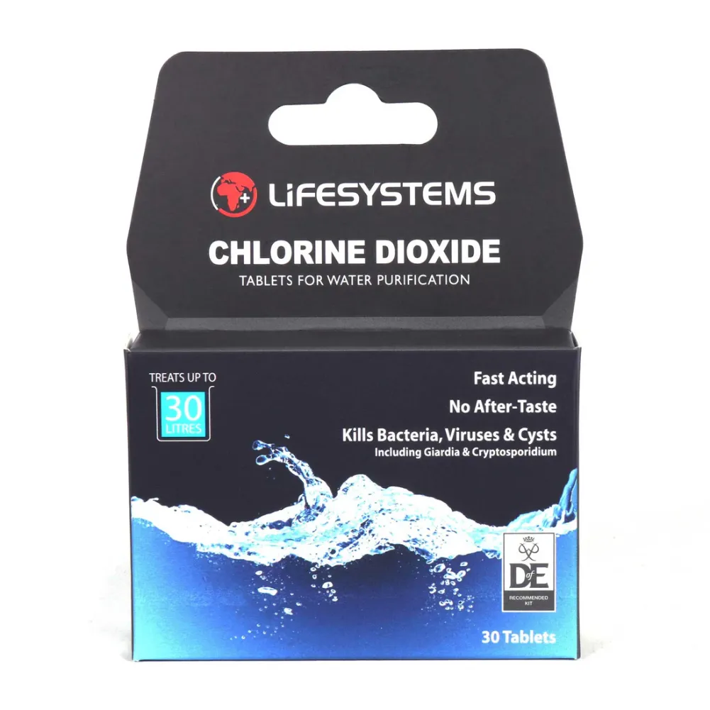 Lifesystems Chlorine Dioxide Tablets