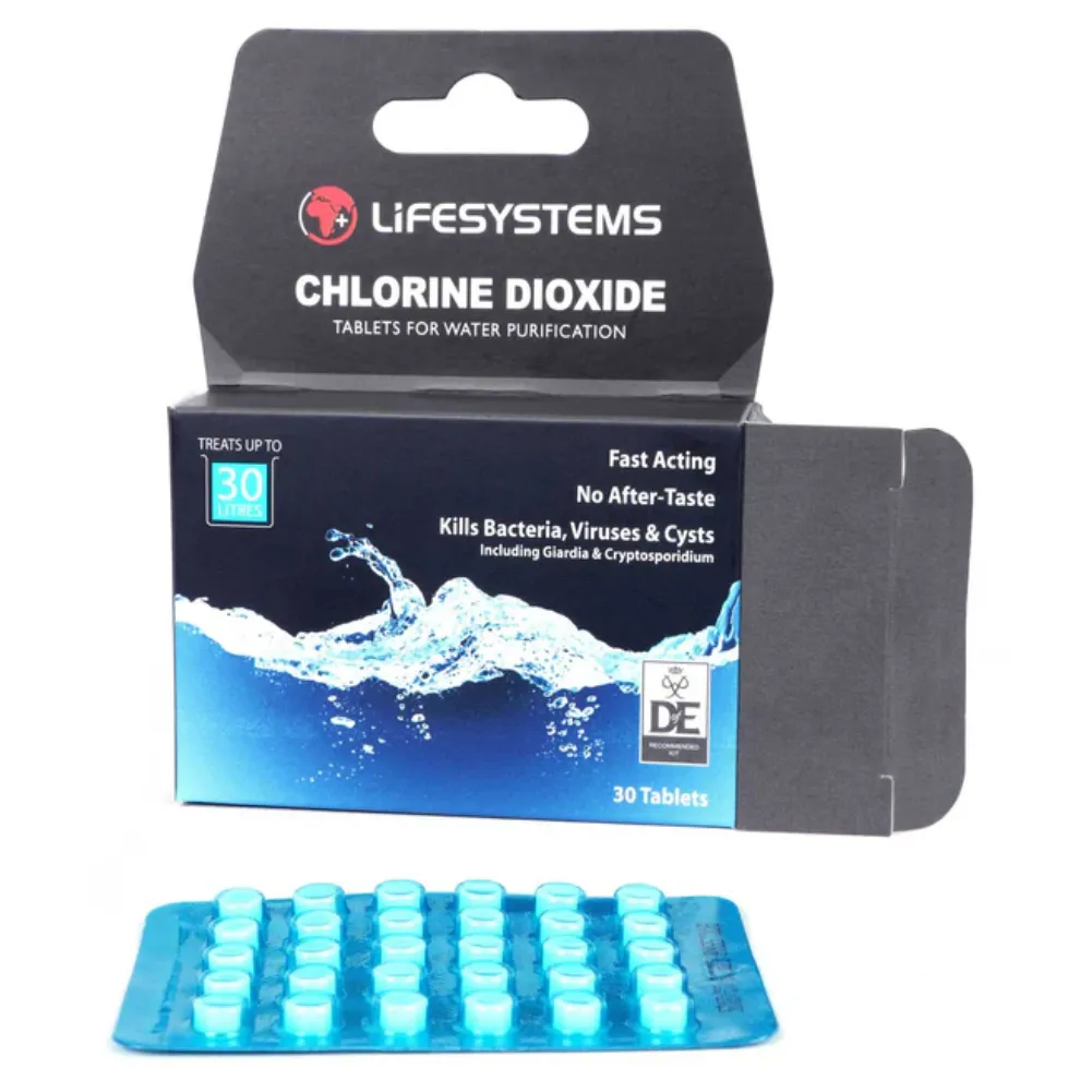 Lifesystems Chlorine Dioxide Tablets