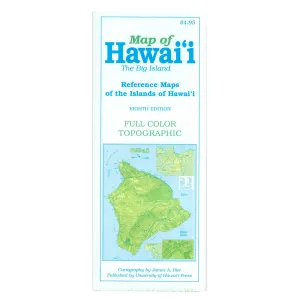 Map: Reference Map of the Islands of Hawai'i: Ninth Edition