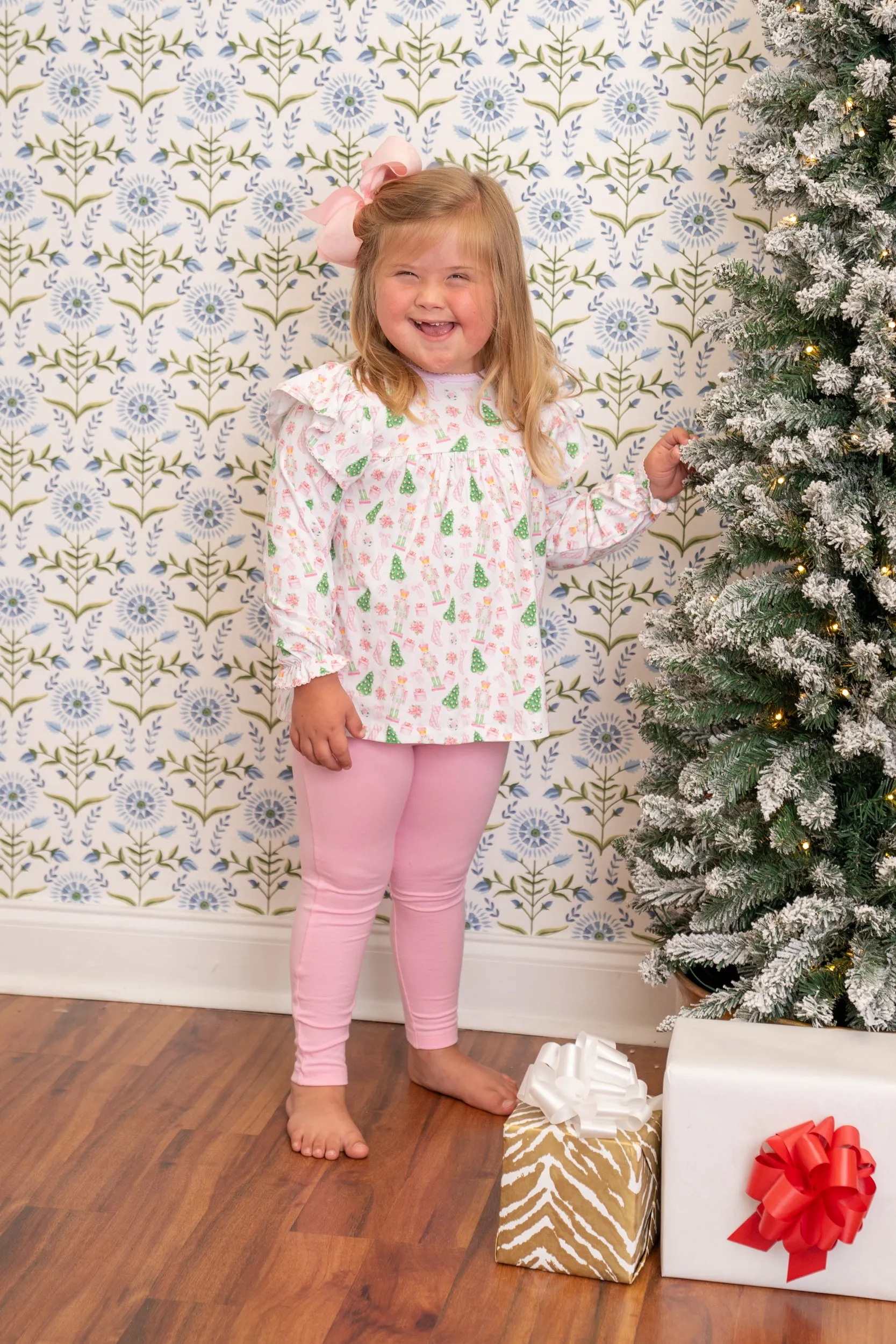 Mary Reese Preppy Christmas Legging Set