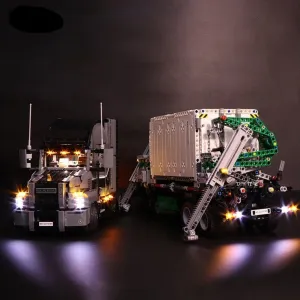 MOC  Compatible  LED Light Kit for 42078 Mack Anthem Compatible With 20076 (NOT Include The Model)