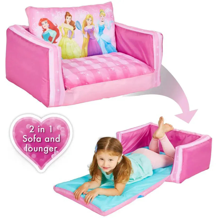 Moose Toys Princess Flip Out Mini Sofa 2-in-1 Inflatable