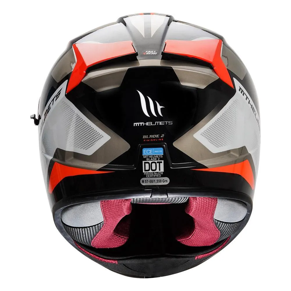 MT Helmets blade 2SV Finishline D5 Gloss