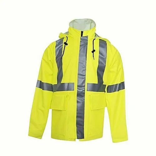 National Safety Apparel Enespro R30RL06 FR HI-Vis Rain Jacket-Type R Class 3