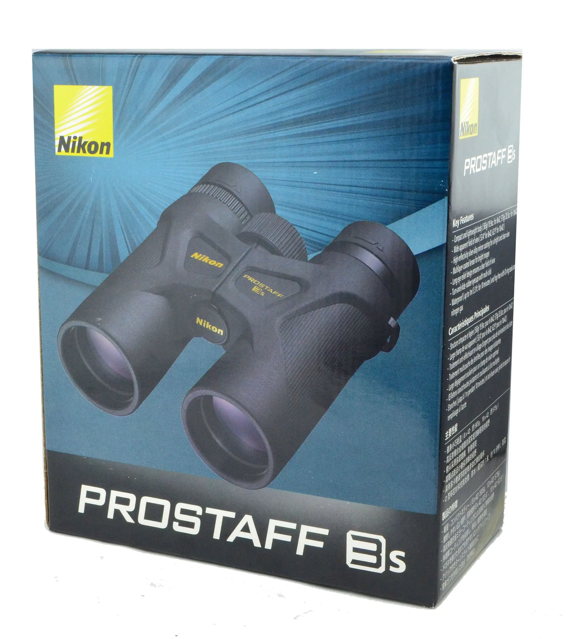 Nikon Prostaff 3S 8x42 Binoculars Lightweight Waterproof and Fogproof , Black