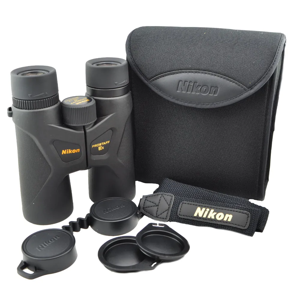 Nikon Prostaff 3S 8x42 Binoculars Lightweight Waterproof and Fogproof , Black