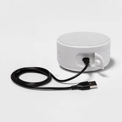 Open Box - Round Strap Bluetooth Speaker - heyday Gray