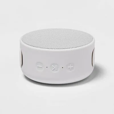 Open Box - Round Strap Bluetooth Speaker - heyday Gray