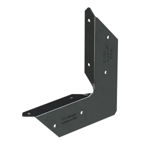 Outdoor Accents® ZMAX®, Black Powder-Coated Rigid Tie® Angle for 1x2 Joist/Post