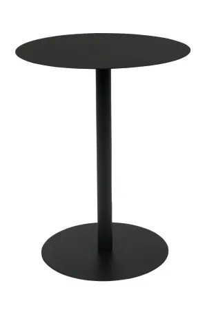 Oval Black End Table | Zuiver Snow