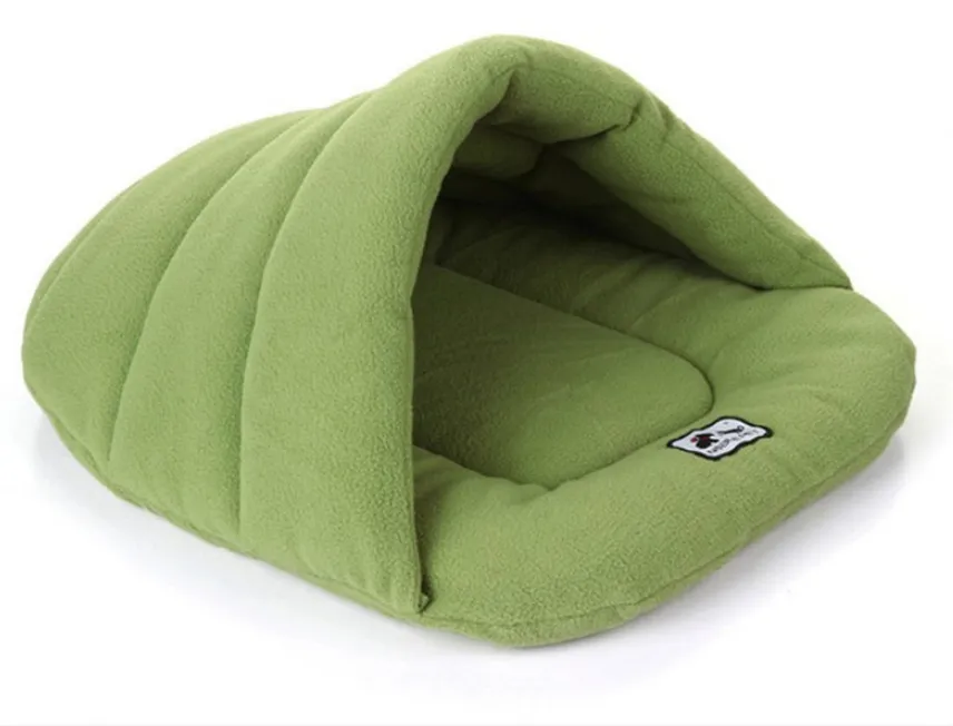 Pet Cozy Cave Sleeping Bag Cat Bed Dog Kennel