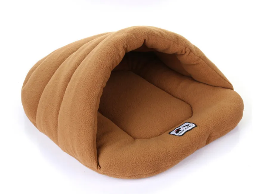 Pet Cozy Cave Sleeping Bag Cat Bed Dog Kennel