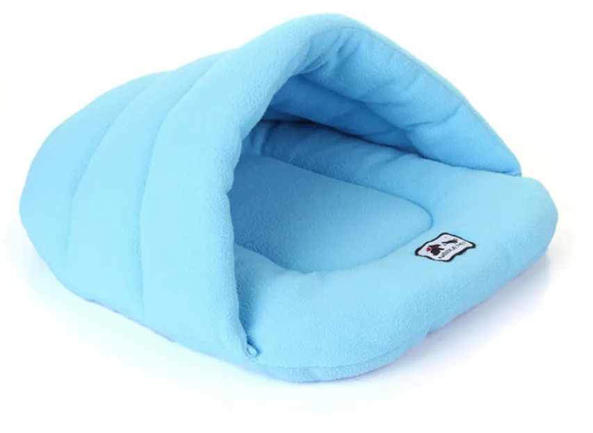 Pet Cozy Cave Sleeping Bag Cat Bed Dog Kennel