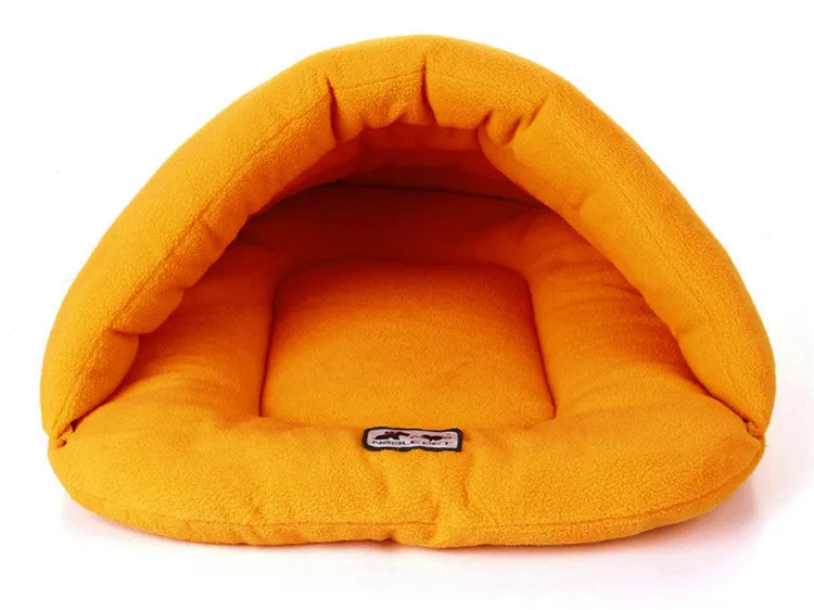 Pet Cozy Cave Sleeping Bag Cat Bed Dog Kennel