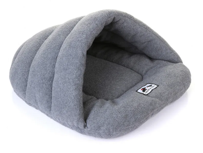 Pet Cozy Cave Sleeping Bag Cat Bed Dog Kennel