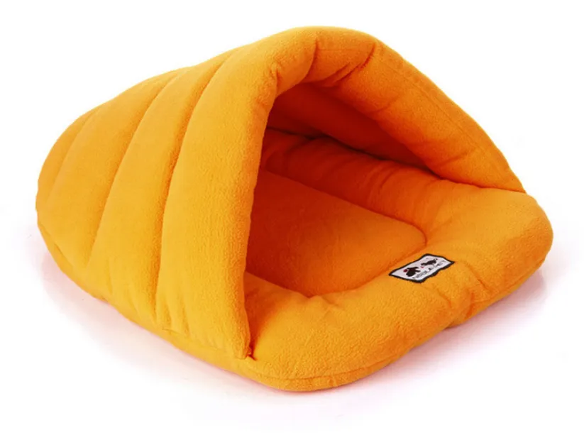 Pet Cozy Cave Sleeping Bag Cat Bed Dog Kennel