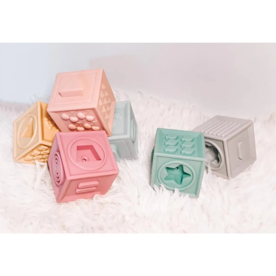 Petite Eats Silicone Building Blocks