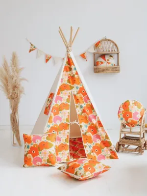 “Picnic with Flowers” Teepee Tent