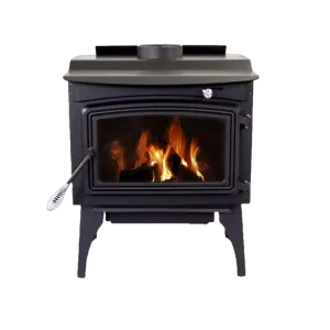 Pleasant Hearth WSL-1800 1,800 Sq. Ft. Medium 65,000 BTU EPA Certified Wood-Burning Stove New