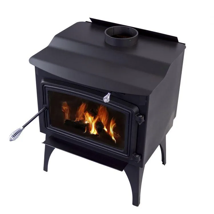 Pleasant Hearth WSL-1800 1,800 Sq. Ft. Medium 65,000 BTU EPA Certified Wood-Burning Stove New