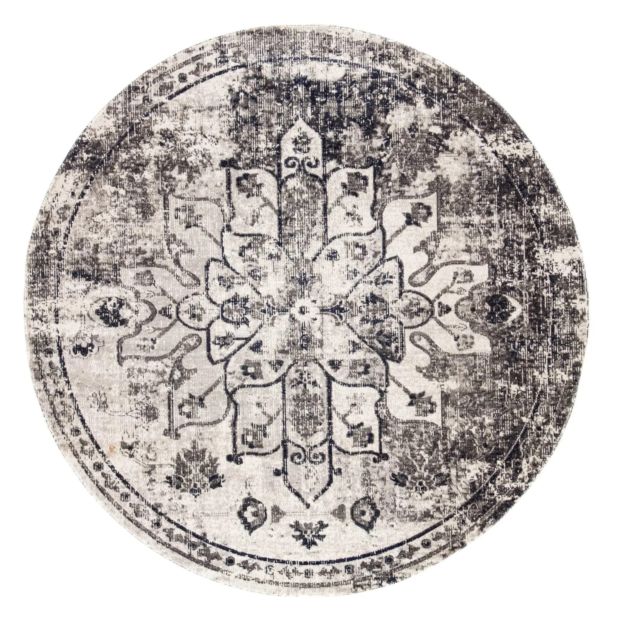 Polaris POL07 Ivory/Grey Rug