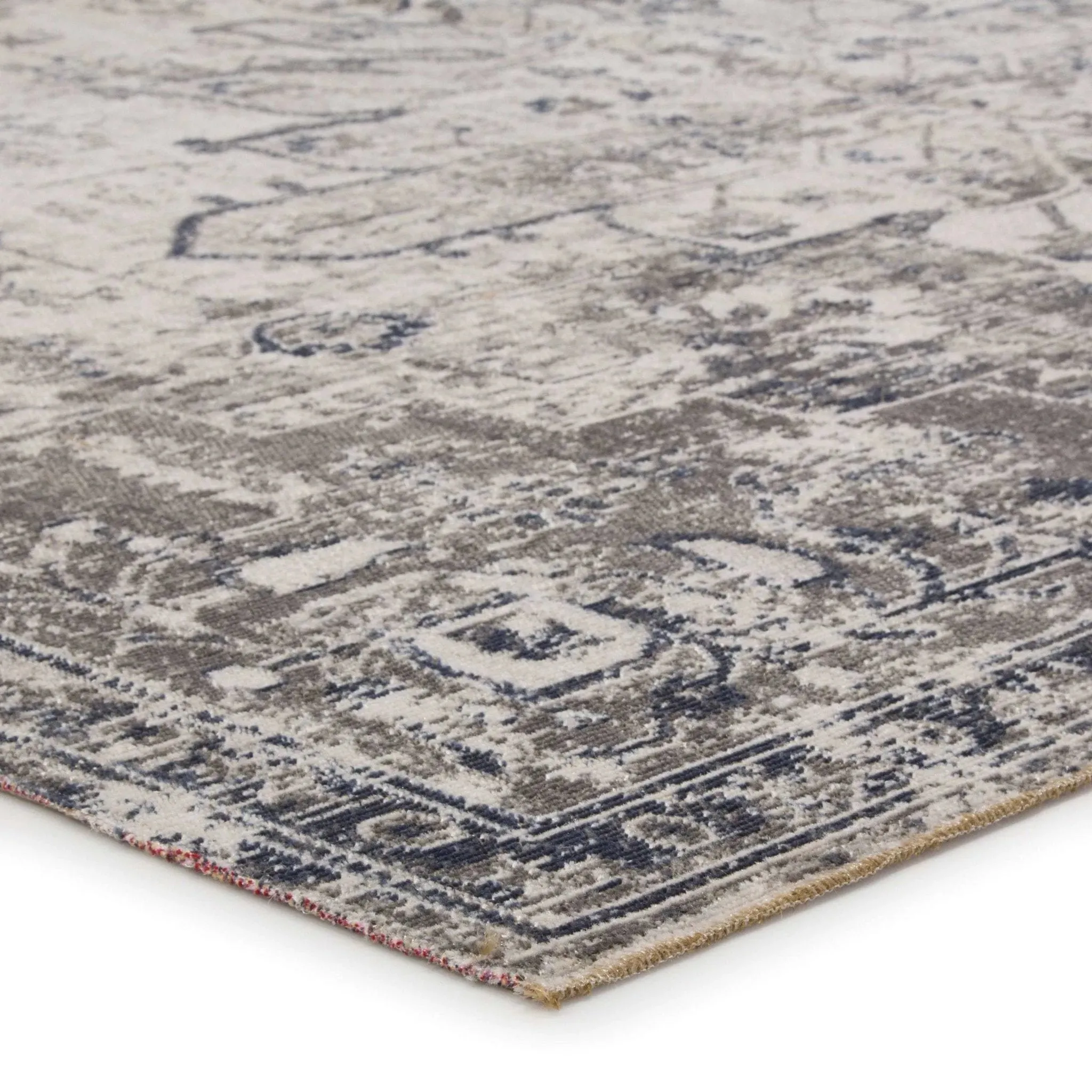 Polaris POL07 Ivory/Grey Rug