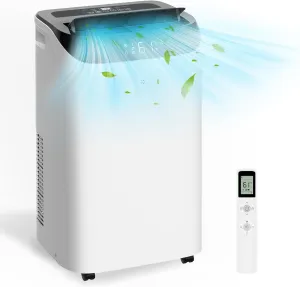 Portable Air Conditioner Cools Up to 700 Sq.Ft, 3-IN-1 Energy Efficient