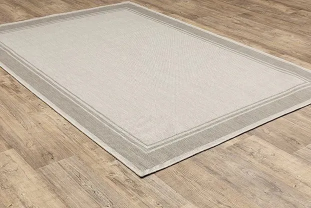 Portofino 6765W Ivory/Grey Rug