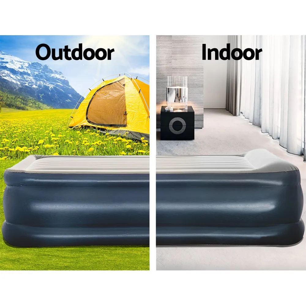 Queen Inflatable Air Bed w/ Built-In Pump, Pillow - Bestway