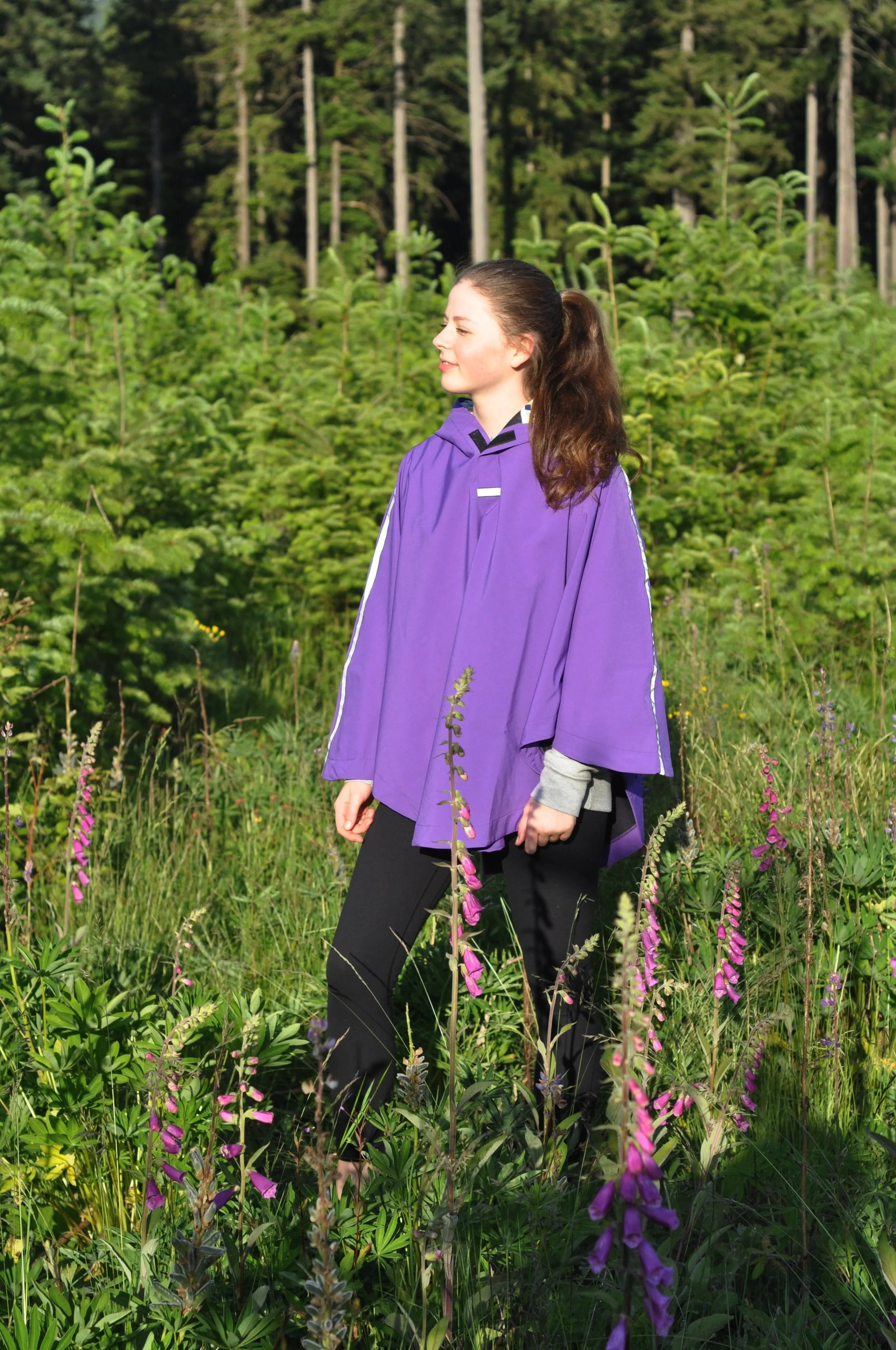 Rain Poncho - Purple (REG)