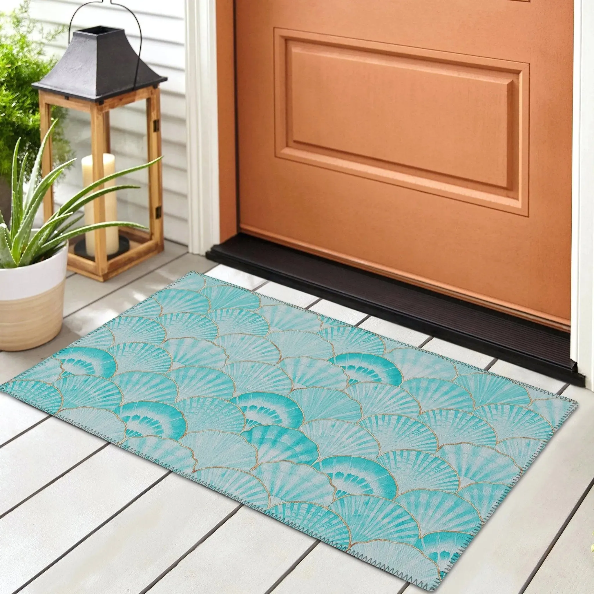 Seabreeze SZ2 Teal Rug