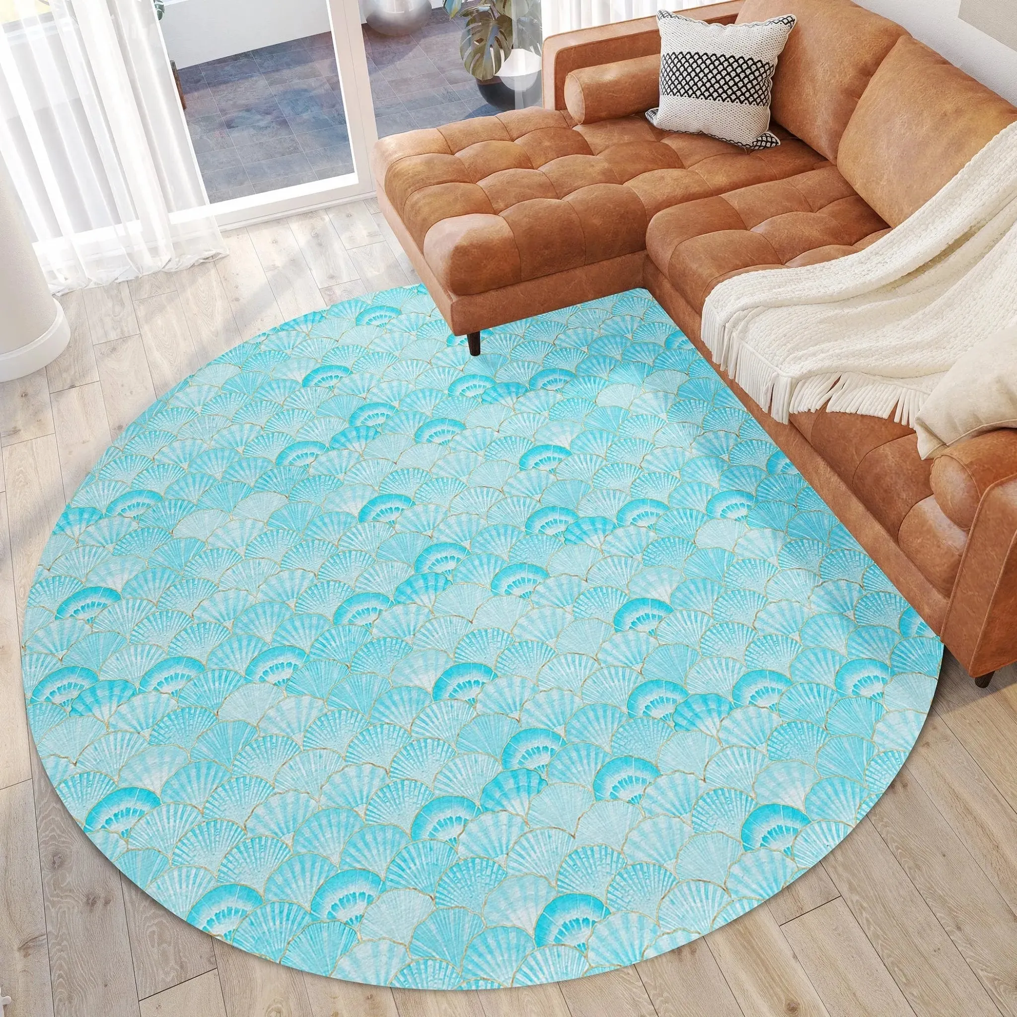 Seabreeze SZ2 Teal Rug