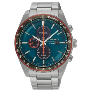 Seiko Men's Blue Solar Watch SSC717P1