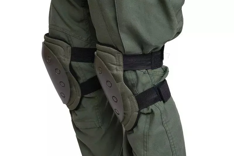 Set of knee protection pads  - olive