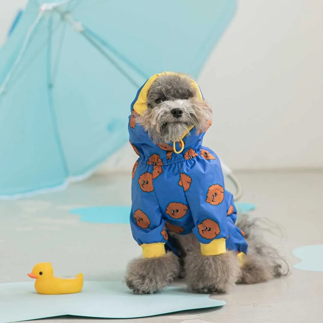 Small Dog Raincoat - Waterproof Jacket